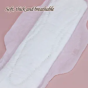 Guardanapo sanitário feminino, servilletas de telas aéreas soltas para higiene pessoal