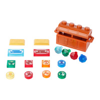 Ville Pirate figure trésor égyptien diamant impression ensemble pièces de rechange mini bloc de construction briques jouets