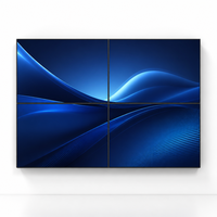 Mur vidéo LCD IPS ultra-fin de 49 pouces, cadre de 1,8 mm, luminosité de 700 cd/m², anti-reflet, écran de montage mural pour salle d'exposition