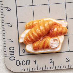 Abalorios de resina creativos y bonitos con diseños de pan, langosta, donuts, vino tinto y <span class=keywords><strong>pizza</strong></span>, accesorios DIY para decoración de fundas de teléfono - Product Image 6