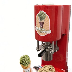 Máquina Profesional de Alta Velocidad para Hacer Fideos Italianos, de Buen Rendimiento, para Heladerías, Máquina de Helado Suave Tipo Espagueti - Product Image 1