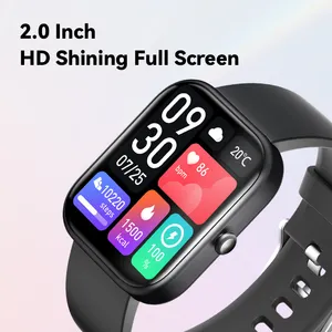 Starmax GTS5 BT Calling 2,0-Zoll-Vollbild-Touch-Smartwatch MAI Health Smart Watch Bluetooth-Anruf 2023