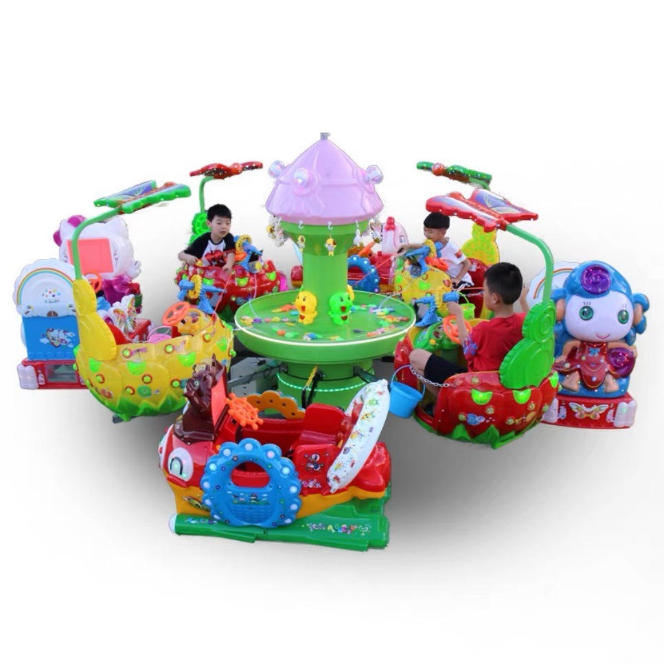 Machine de pêche à jet d'eau multi-éléments, 6 places