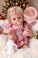 Poupées Bébé Reborn Souriantes Réalistes, Poupée Fille Mode, Jouet Doux, Jouet DIY, Expédition Rapide 3-7 Jours