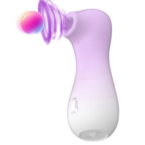 Vibrador <span class=keywords><strong>de</strong></span> Succión Clitoriana Recargable con 10 Modos <span class=keywords><strong>de</strong></span> Estimulación Potente y Color Degradado <span class=keywords><strong>de</strong></span> <span class=keywords><strong>Moda</strong></span> <span class=keywords><strong>para</strong></span> <span class=keywords><strong>Mujeres</strong></span> y Parejas - Product Image 1