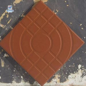 Baldosas de Cerámica Rústicas de Terracota, Porcelana Mate Antideslizante, Ladrillo de Arcilla Roja para Pavimentación de Jardín y Patio, <span class=keywords><strong>30x30</strong></span> 60x60 - Product Image 4