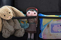Support de tablette à écran tactile de haute qualité Organisateur de siège arrière de voiture en tissu Oxford avec 9 poches de rangement Rangement de siège arrière