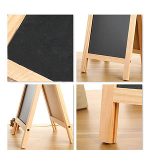 Bois Art <span class=keywords><strong>Chevalet</strong></span> Planche À Dessin Cadre Noir Réglable Art <span class=keywords><strong>Chevalet</strong></span> Stand Apprentissage Éducatif <span class=keywords><strong>Tableau</strong></span> Blanc Et <span class=keywords><strong>Tableau</strong></span> Noir Pour Les Enfants - Product Image 5