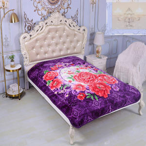 <span class=keywords><strong>Couverture</strong></span> de canapé florale en polyester 100% tissé doux et épais à double couche pour lits <span class=keywords><strong>Couverture</strong></span> de luxe sur mesure Quatre saisons Grande taille - Product Image 5