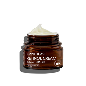 Crème rétinol pour le visage avec collagène à l'<span class=keywords><strong>acide</strong></span> <span class=keywords><strong>hyaluronique</strong></span> <span class=keywords><strong>et</strong></span> <span class=keywords><strong>Vitamine</strong></span> <span class=keywords><strong>C</strong></span> Anti-âge réduit les rides, les ridules <span class=keywords><strong>et</strong></span> la sécheresse - Product Image 6