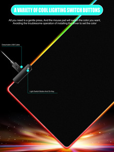 Large RGB <strong>Mouse</strong> Pad Xxl Gaming Mousepad LED Mat Gamer <strong>Mouse</strong> Carpet Big <strong>Mouse</strong> Pad PC Desk Pad Mat With Backlit - Product Image 6