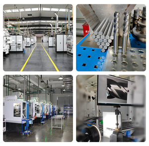 Fresa CNC <span class=keywords><strong>de</strong></span> carburo <span class=keywords><strong>de</strong></span> doble filo con rodamiento y vástago <span class=keywords><strong>de</strong></span> 1/2 y 1/4 pulgada para tallado y fresado <span class=keywords><strong>de</strong></span> madera - Product Image 6