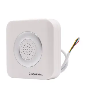 12V wired fireproof door bell access control system wired door bell