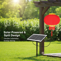 Lanternes solaires certifiées IP65, éclairage économe en énergie pour la décoration de jardin et de fêtes, certifiées CE, garantie de 2 ans, lanterne chinoise