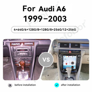 Baoshang xe đa phương tiện Stereo 10.4 "Android 14 Carplay Google Play Store đối với AUDI A6 1999-2003 androidauto màn hình cảm ứng GPS - Product Image 2