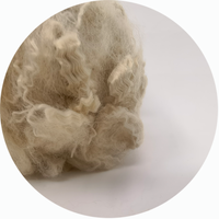 Fibre de polyester à faible point de fusion beige Dafa 6D 51 mm