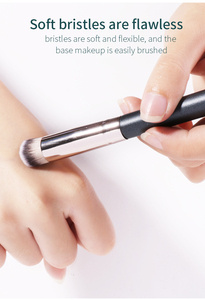 Portable Soft Facial Makeup Brush Custom Logo Concealer Face Beauty Tool - Product Image 3