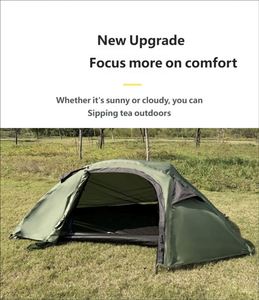 Carpa de Camping y Glamping de Una Habitación, Impermeable, Ecológica, para Todas las Estaciones, de Poliéster 190T de Doble Capa, 1500-2000 mm, Compatible con OEM/ODM - Product Image 4