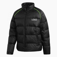 Großhandelspreis Winter Wasserdichte Damen Kurze Pufferjacke Daunenfüllung mit Kapuze Großbestellungen Willkommen