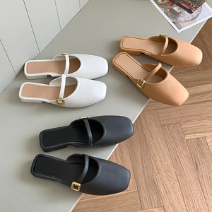Mules d'extérieur pour femme 2025, nouvelle collection, à semelle épaisse, respirantes, antidérapantes, imperméables, avec bandeau, pour le printemps - Product Image 5