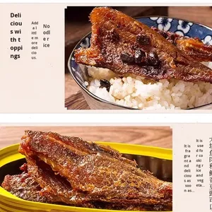 Ganzhu thương hiệu lên men cá bonito đậu nành 227g * 6 lon cá cơm muối ăn sẵn cho các món cơm và sử dụng tại nhà - Product Image 5