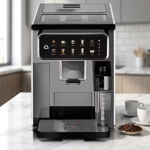 Fully <b>Automatic</b> Espresso <b>Machine</b> Touch Screen 2L Water Tank 1500W 15 Bars Stainless Steel Household <b>Coffee</b> Maker - Product Image 1