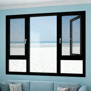 Fenêtre à battants en aluminium à double vitrage résistant au vent personnalisée pour la maison - Product Image 2