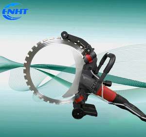 Scie à anneau de moteur sans brosse de découpeuse de mur de poche de haute qualité avec de bonnes performances de coupe de béton - Product Image 1