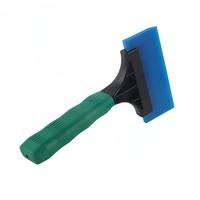 Outil d'application de film pour vitres de voiture, raclette Oxford à long manche pour le nettoyage du pare-brise et le dégommage de l'eau