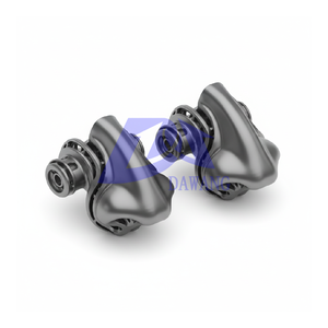 Piezas de mecanizado CNC, electroerosión por hilo, acero inoxidable, aleación de aluminio anodizado, hueso en forma de cuña trapezoidal para muñeca de robot humanoide - Product Image 1