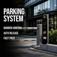 Système de caméra LPR HD avancé, machine de reconnaissance de plaques d'immatriculation, communication TCP/IP, unité de sécurité pour aéroports et parkings