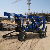230m 600m 650m Moteur Diesel Puits d'eau DTH Foreuse Remorque Montée Forage Machine Chenille pour Core Drill Rock Drill