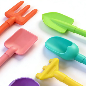 Children Garden Hand Tool Multicolor Plastic Shovel Spade Rake Fork <b>Sand</b> Scoop <b>Kids</b> Outdoor Beach - Product Image 5