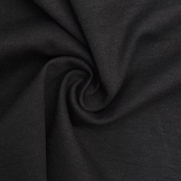 Tissu Interlock 100% Coton 60S Haute Torsion Lavé à l'Ammoniaque Liquide et aux Enzymes 190GSM 155cm - Maille Premium Toucher Soie