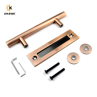 Poignée de porte à tirer et à pousser Oksun en alliage d'aluminium robuste pour porte de grange