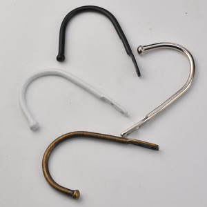 <b>Wall</b> <b>Hooks</b> Single Coat <b>Hook</b> Stainless Steel Antique Bronze Black Silver White <b>Wall</b> Mounted For Clothing Behind Doors On <b>Walls</b> - Product Image 1