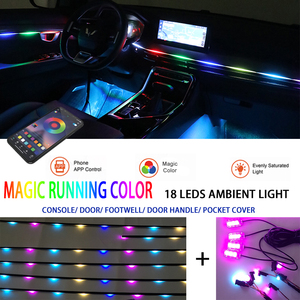 Kit de Luces Ambientales Premium Symphony de 213 Colores, Tira de Luces <span class=keywords><strong>LED</strong></span> Decorativas Acrílicas para Interiores de Automóviles - Product Image 2