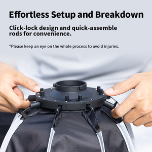 Ulanzi ซอฟต์บ็อกซ์แปดเหลี่ยม30ซม. พร้อมตัวยึดโบเวนส์ขนาดเล็กและตะแกรง - Product Image 5