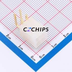 HC-5557-2*2AW-GP-05 Wire-to-Board Pin Header Bent Lead Through Hole,P=4.2mm 2x2P 4.2mm Right Angle Insert Mini-Fit (MX 4.2) - Product Image 1