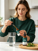 Extrait de Noyer Noir Naturel et d'Armoise en Gouttes, Liquide Oral pour la Détoxification Parasitaire, Antioxydant et Immunitaire, Directement de l'Usine