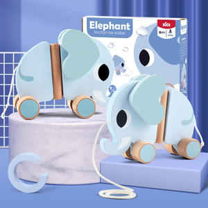 Удобный и красочный развивающий Набор игрушечных ходунков со слонами для детей, упакованный в привлекательную коробку - Product Image 4
