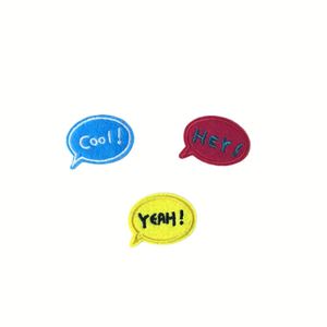 Custom Embroidery Patches Note Snowflake Shape Iron-On Eco-Friendly Custom Color & Size Cartoon <b>Animal</b> <b>Stickers</b> - Product Image 5