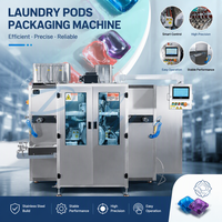 Machine à emballer de dosettes de détergent à lessive Polyva sac en plastique d'étanchéité de blanchisserie soluble dans l'eau faisant le moteur de cosse de machine