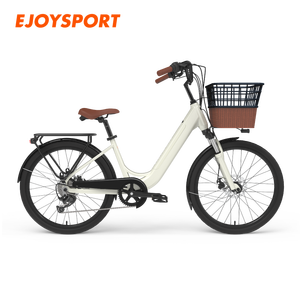 Vélo électrique de ville à assistance au pédalage, cadre en aluminium 24x15 pouces, moteur arrière sans balais 250W, best-seller en Europe, Lowrider - Product Image 6
