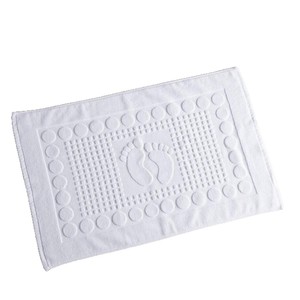 Alfombra de Baño <span class=keywords><strong>para</strong></span> Hotel 100% Algodón, Venta al Por Mayor, Suministro a Granel <span class=keywords><strong>para</strong></span> Hostelería, Alfombra Blanca Estándar - Product Image 5