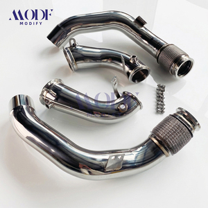 Sistema de Escape de Acero Inoxidable, Tubo de Bajada para <span class=keywords><strong>BMW</strong></span> F90 M5 F92 <span class=keywords><strong>M8</strong></span> con Motor S63 V8 Turbo, Tubo de Bajada con Tubo Flexible - Product Image 6