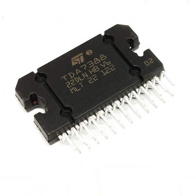 TDA7388 Audio/Video Amplifiers Speaker 4-CH Stereo 26W Class-AB Automotive 25-Pin TDA7388