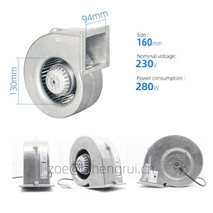 Ebmpapst พัดลมระบายความร้อนใน G2E160-AY47-01 247X227X130mm 230V 280W 2100RPM เครื่องปรับอากาศบริสุทธิ์ G2E160-AY47-74พัดลมระบายความร้อนฝักบัวแอร์ - Product Image 2