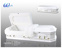 Ataúdes de Madera de Alta Calidad para Funerales, Serie URD-A507, Estilo Judío/Americano