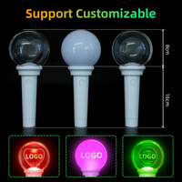 Bâton lumineux LED pour fête rave et concert, baguette lumineuse RGB programmable, en plastique écologique, ultra-lumineux, contrôle multi-modes